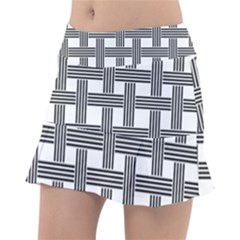 Seamless-stripe-pattern-lines Classic Tennis Skirt by Semog4