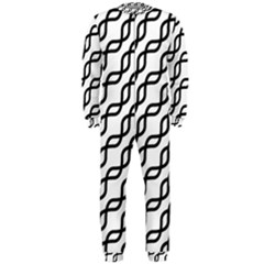 Diagonal-stripe-pattern Onepiece Jumpsuit (men) by Semog4