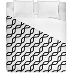 Diagonal-stripe-pattern Duvet Cover (california King Size) by Semog4