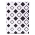 Square-diagonal-pattern-monochrome Playing Cards Single Design (Rectangle) with Custom Box View2