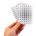 Square-diagonal-pattern-monochrome Playing Cards Single Design (Rectangle) with Custom Box View3