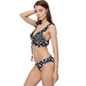 Abstract-background-arrow Low Cut Ruffle Edge Bikini Set View2