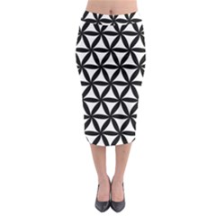 Pattern-floral-repeating Midi Pencil Skirt by Semog4