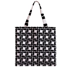 Ellipse-pattern-background Zipper Grocery Tote Bag by Semog4