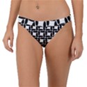 Ellipse-pattern-background Band Bikini Bottoms View1