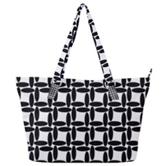 Ellipse-pattern-background Full Print Shoulder Bag by Semog4