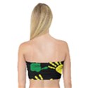 Handprints-hand-print-colourful Bandeau Top View2