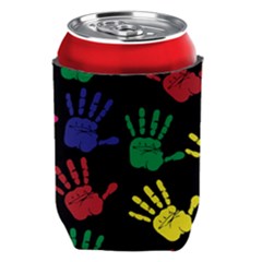 Handprints-hand-print-colourful Can Holder by Semog4