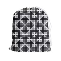 Pattern-vector-halftone-wallpaper Drawstring Pouch (2xl) by Semog4