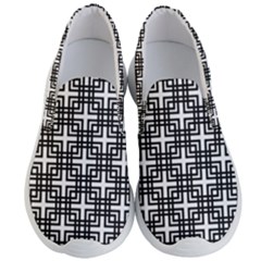 Pattern-vector-halftone-wallpaper Men s Lightweight Slip Ons by Semog4