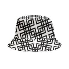 Pattern-vector-halftone-wallpaper Bucket Hat by Semog4