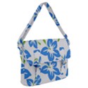 Hibiscus-wallpaper-flowers-floral Buckle Messenger Bag View1