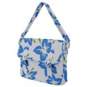 Hibiscus-wallpaper-flowers-floral Buckle Messenger Bag View2