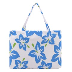 Hibiscus-wallpaper-flowers-floral Medium Tote Bag by Semog4