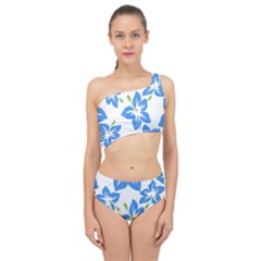 Hibiscus-wallpaper-flowers-floral Spliced Up Two Piece Swimsuit by Semog4