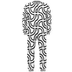 Pattern-monochrome-repeat- Onepiece Jumpsuit (men) by Semog4