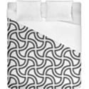 Pattern-monochrome-repeat- Duvet Cover (California King Size) View1