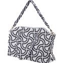 Pattern-monochrome-repeat- Canvas Crossbody Bag View2