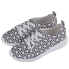 Pattern-monochrome-repeat- Women s Lightweight Sports Shoes