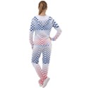 Dots-pointillism-abstract-chevron Women s Tracksuit View2