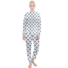 Star-curved-pattern-monochrome Women s Lounge Set by Semog4