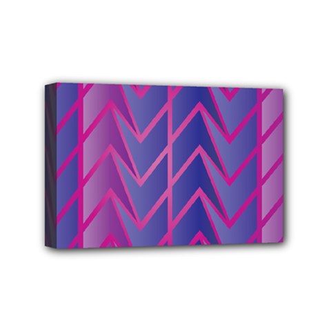 Geometric-background-abstract Mini Canvas 6  X 4  (stretched)