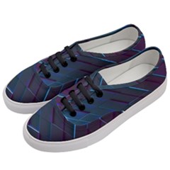 Glass-scifi-violet-ultraviolet Women s Classic Low Top Sneakers by Semog4