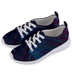 Glass-scifi-violet-ultraviolet Women s Lightweight Sports Shoes by Semog4