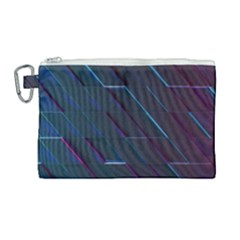 Glass-scifi-violet-ultraviolet Canvas Cosmetic Bag (large) by Semog4