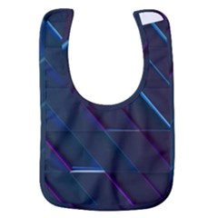 Glass-scifi-violet-ultraviolet Baby Bib by Semog4