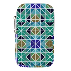 Mosaic-triangle-symmetry- Waist Pouch (large) by Semog4