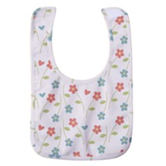 Floral-pattern-wallpaper-retro Baby Bib by Semog4