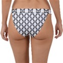 Black-pattern-halftone-wallpaper Band Bikini Bottoms View2