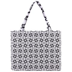 Ellipse-pattern-ellipse-dot-pattern Mini Tote Bag by Semog4