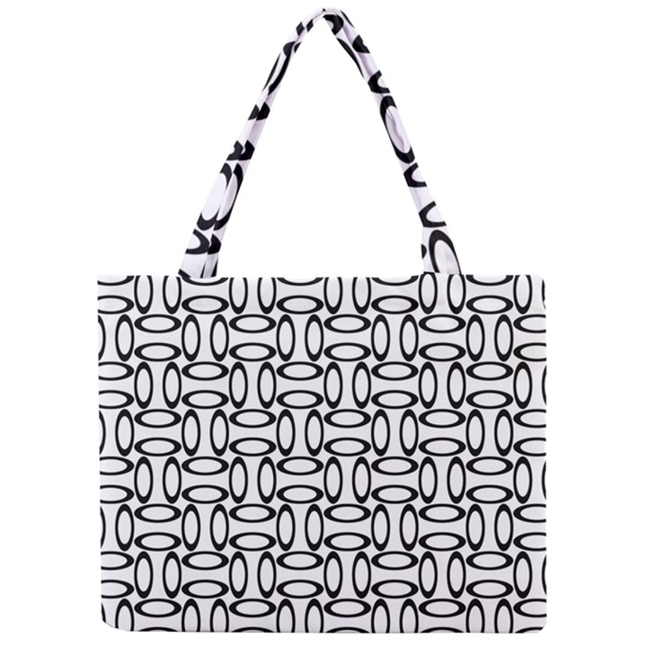 Ellipse-pattern-ellipse-dot-pattern Mini Tote Bag