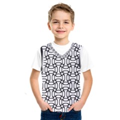 Ellipse-pattern-ellipse-dot-pattern Kids  Basketball Tank Top by Semog4