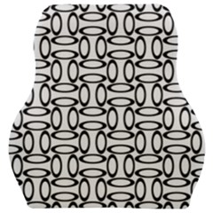 Ellipse-pattern-ellipse-dot-pattern Car Seat Velour Cushion  by Semog4