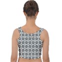 Ellipse-pattern-ellipse-dot-pattern Velvet Crop Top View2