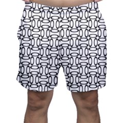 Ellipse-pattern-ellipse-dot-pattern Men s Shorts by Semog4