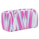 Geometric-3d-design-pattern-pink Toiletries Pouch View2