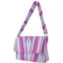 Geometric-3d-design-pattern-pink Full Print Messenger Bag (S) View1