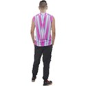 Geometric-3d-design-pattern-pink Men s Regular Tank Top View2