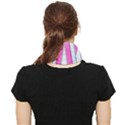 Geometric-3d-design-pattern-pink Face Covering Bandana (Triangle) View2