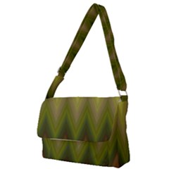 Zig Zag Chevron Classic Pattern Full Print Messenger Bag (s) by Semog4