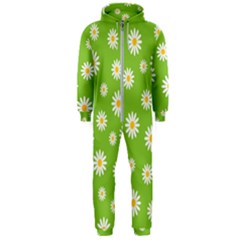 Daisy-flowers-floral-wallpaper Hooded Jumpsuit (men) by Semog4