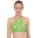 Daisy-flowers-floral-wallpaper Racer Front Bikini Top View1