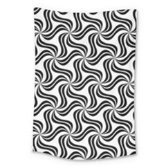 Soft-pattern-repeat-monochrome Large Tapestry by Semog4