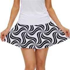 Soft-pattern-repeat-monochrome Women s Skort