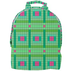 Checkerboard-squares-abstract-- Mini Full Print Backpack by Semog4