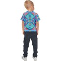 Checkerboard-squares-abstract Kids  Sports Tee View2